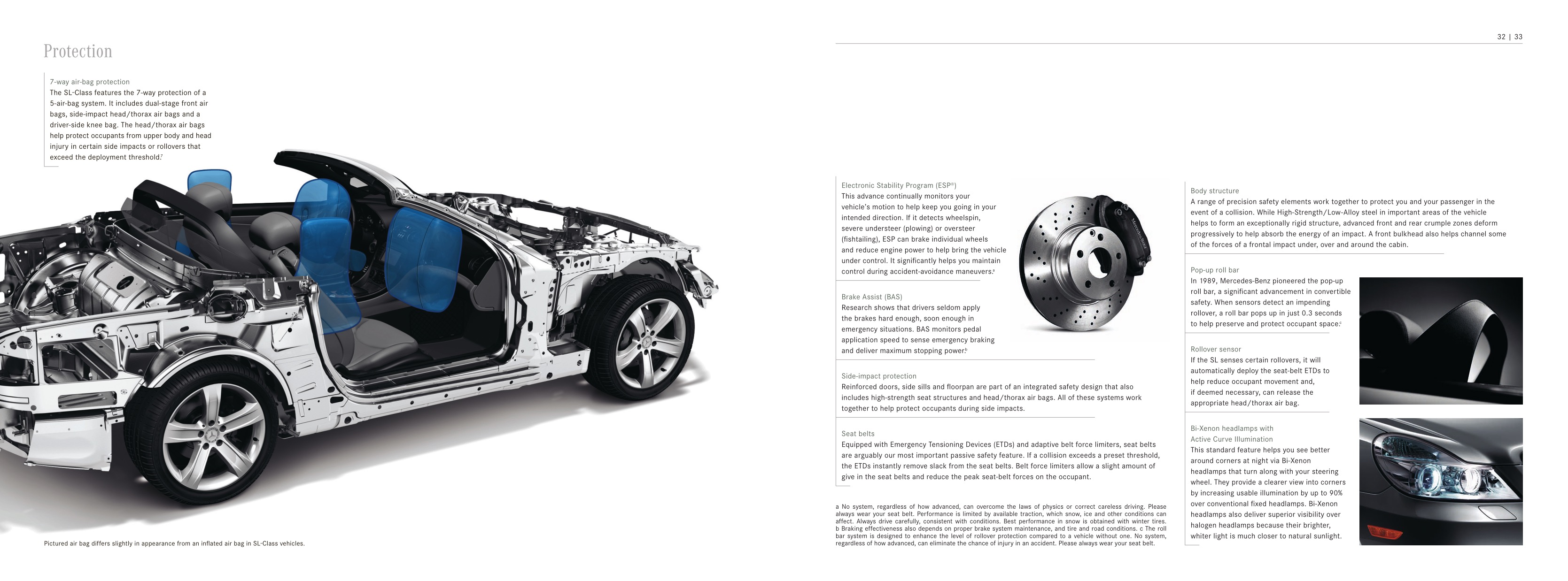 2009 Mercedes-Benz SL Brochure Page 10